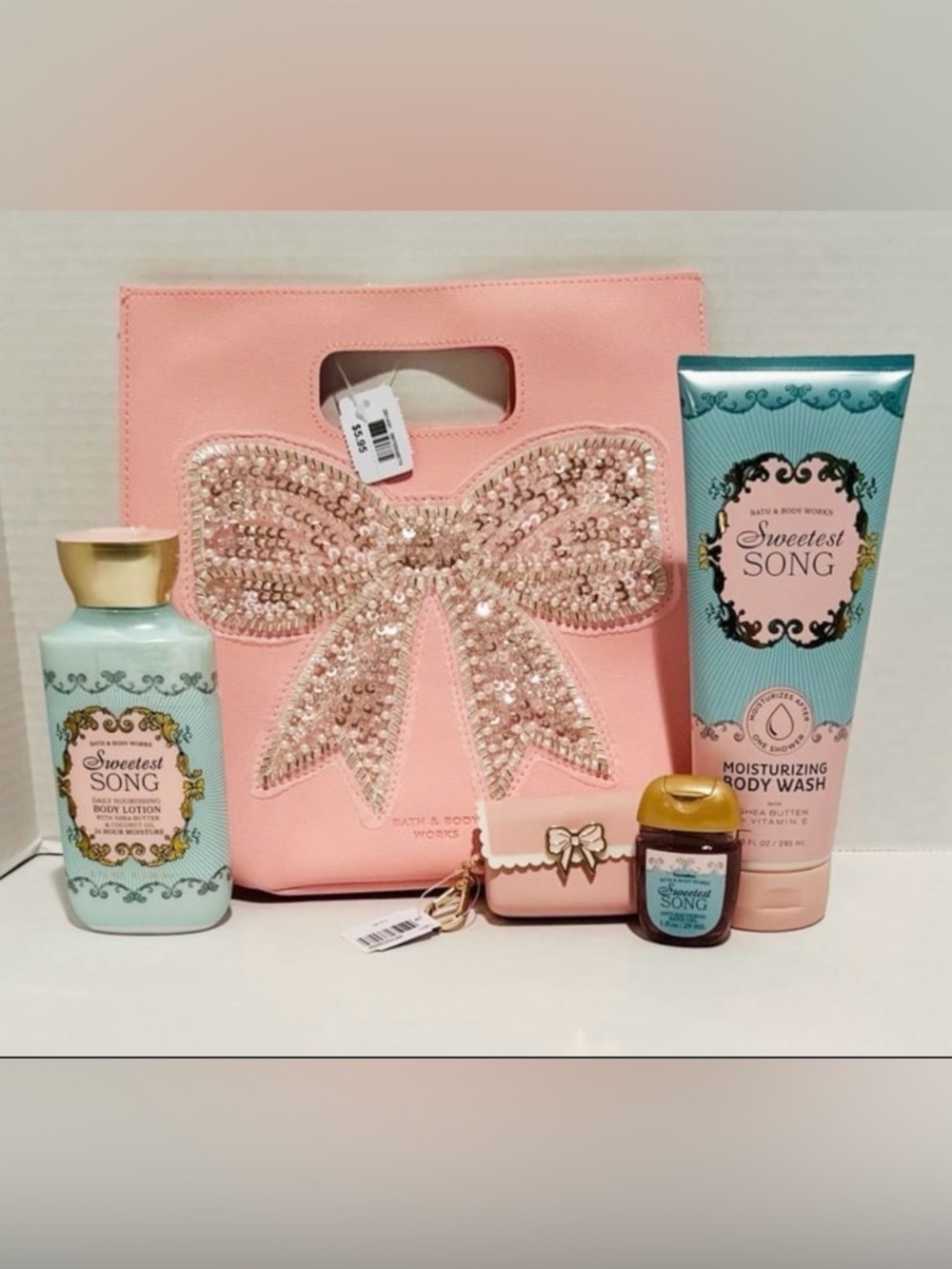 Bath & Body NEW 5PC Sweetest Song Gift Bundle